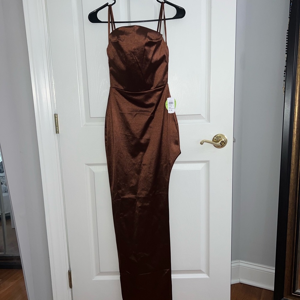Satin dress